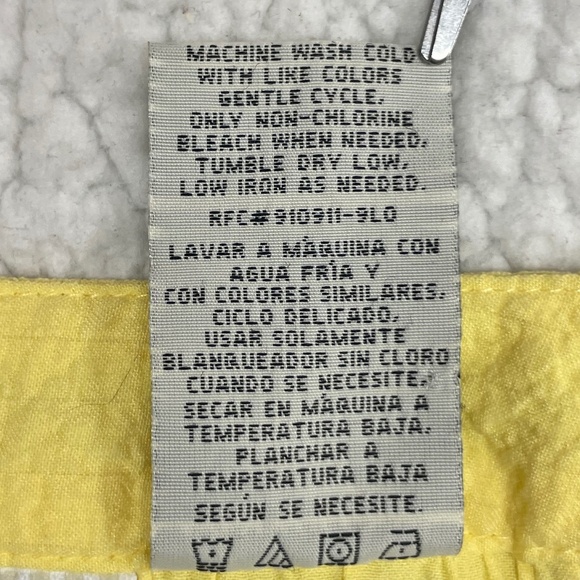 Women’s White Stag Yellow 2X 18W/20W Blouse Top - Picture 13 of 15